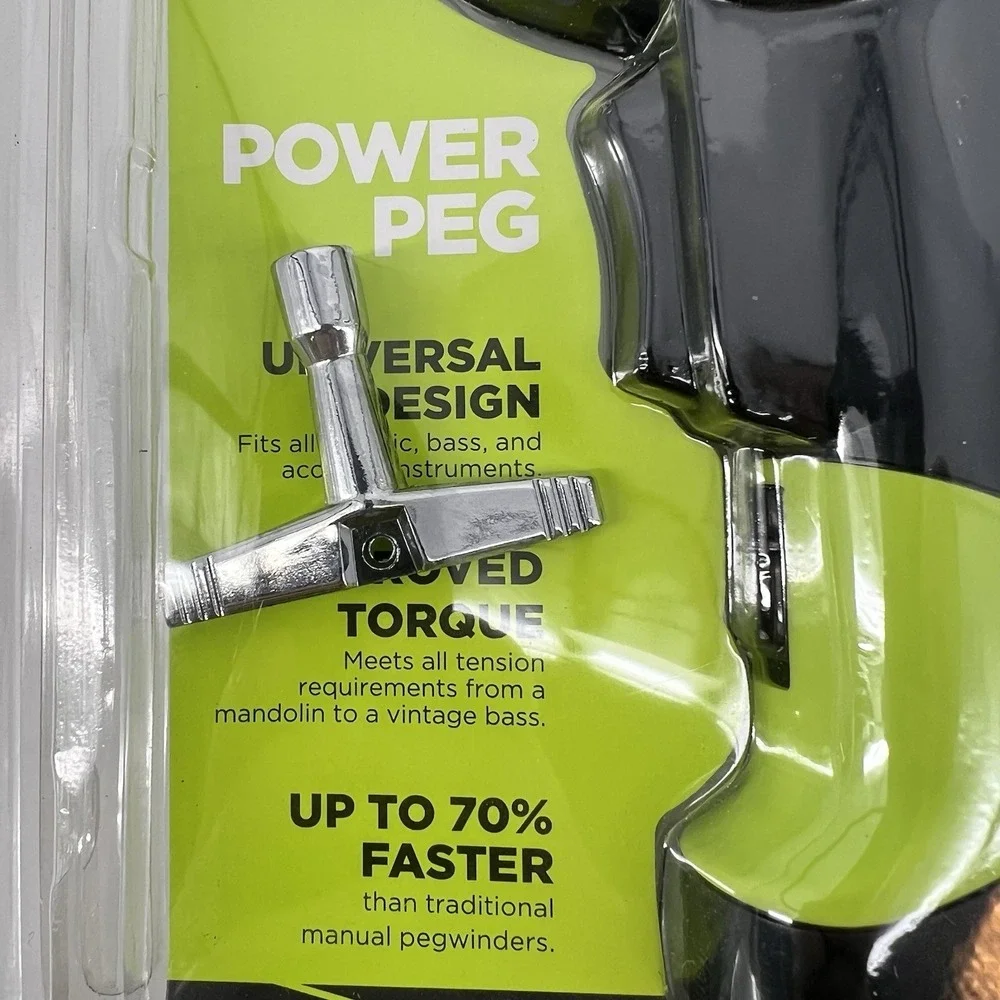 Ernie Ball Power Peg P04118 Motorized String Winder for Guitar Bass - New Sealed